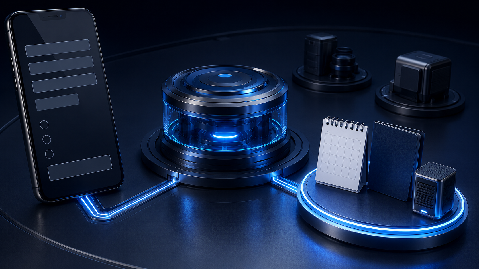 Business workflow automation with mobile forms, scheduling, data management and connected digital systems
